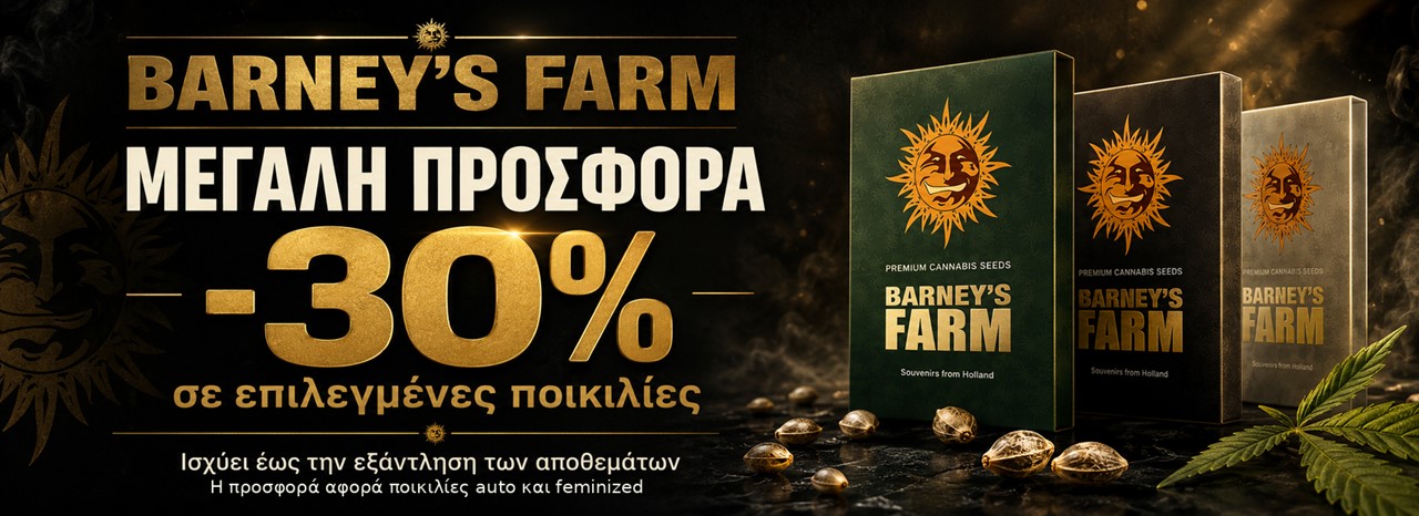 Barneys farm Seeds Promo Offer Barneys farm Seeds Promo Offer